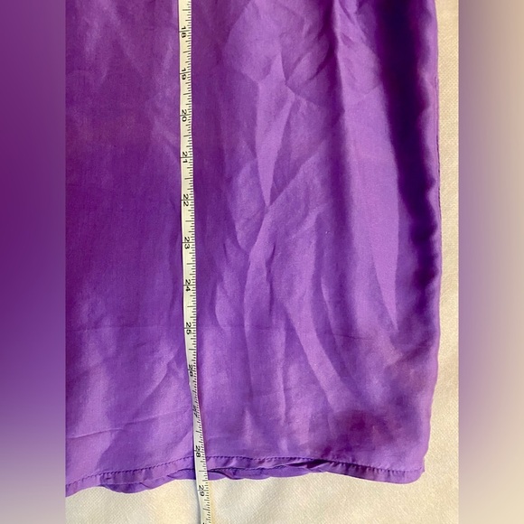 Purple Button Down Shirt - Picture 6 of 7